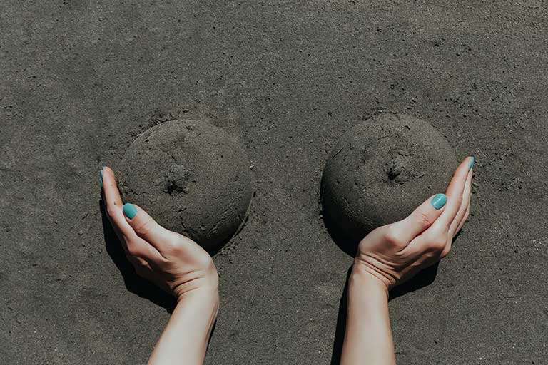 She is like the sand. She is a body that remembers.
          